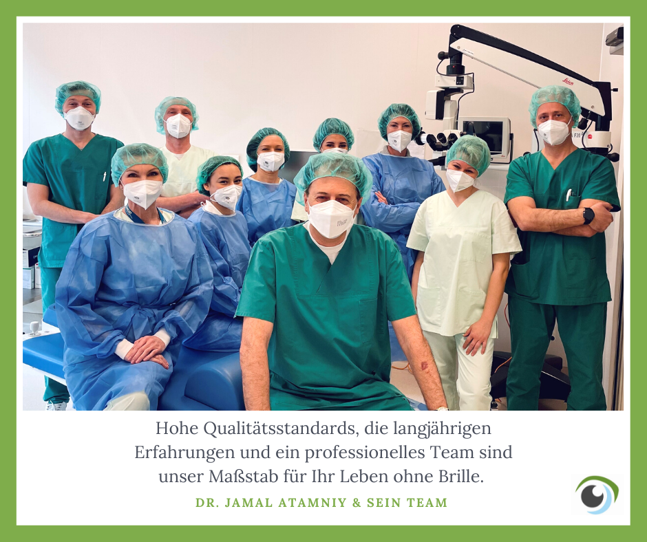 Professionelles Team mit langjähriger Erfahrung bei Augenlasern Wien, Dr. Atamniy