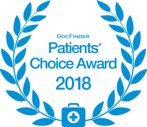 DocFinder Patients Choice Award 2018